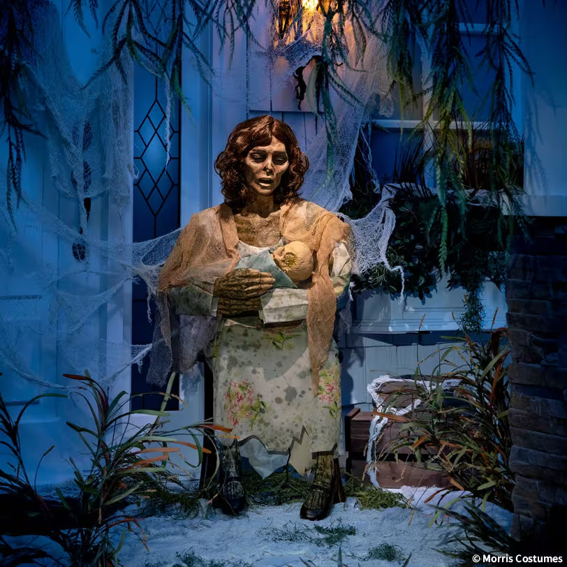 2026 Halloween animated decoration prop moly Mommy corpse haunted house