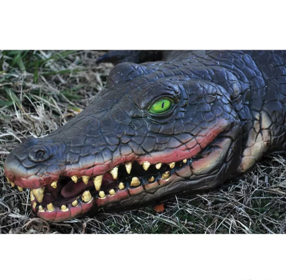 4 Ft swamp alligator Halloween prop