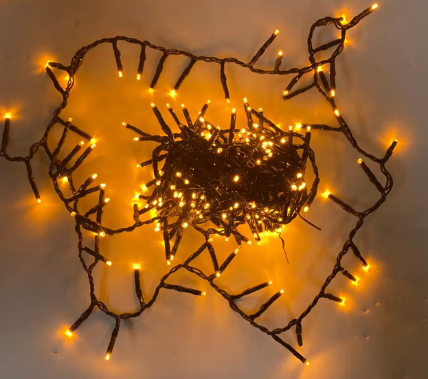 200 3mm Orange twinkle Halloween lights String
