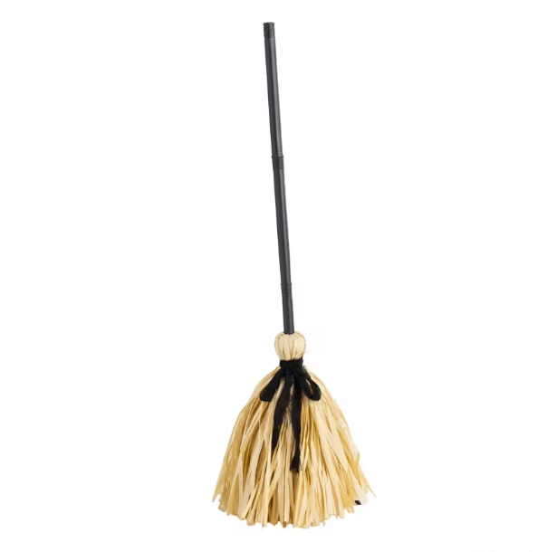 37" Animated Broom with Sound Halloween Decoration Hocus pocus practical magic