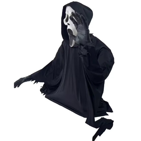 4 ft Ghost Face® Waving Grave Breaker™ outdoor Halloween Decoration