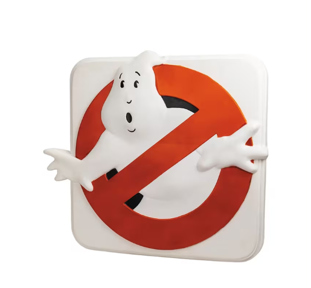 Official Light Up Ghostbusters No Ghost Sign