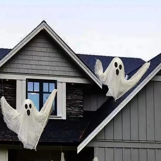 2 Ft Ghosts Halloween Decoration - Set of 3