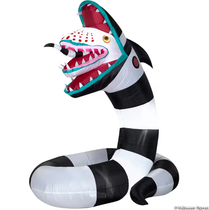 6 Ft Sandworm Beetlejuice Inflatable