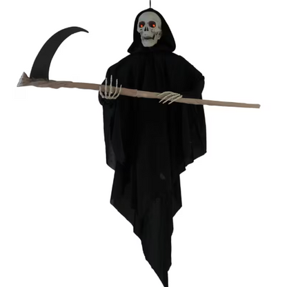 3 Ft Hanging Grave Reaper Animated halloween decoration