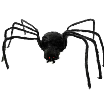 SET of Two GIANT 80" Spiders halloween decoration