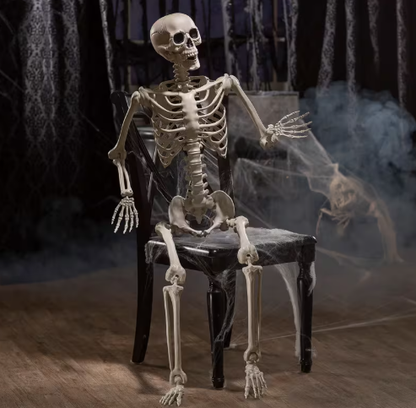 5 Ft Posable Skeleton halloween decoration prop