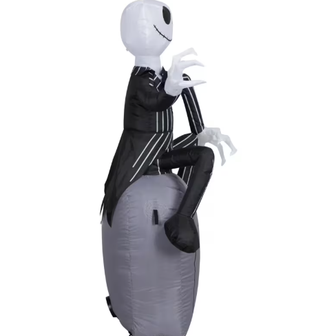 42" Jack Skellington Tombstone Inflatable