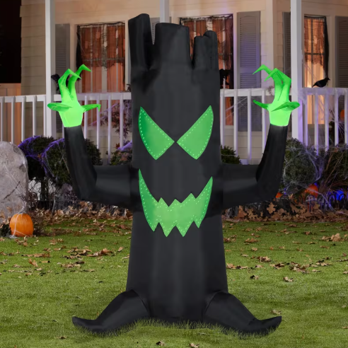 83" Haunted Tree Inflatable with Micro Lights