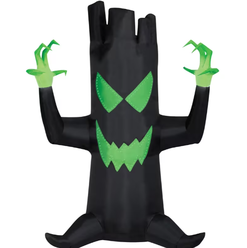 83" Haunted Tree Inflatable with Micro Lights
