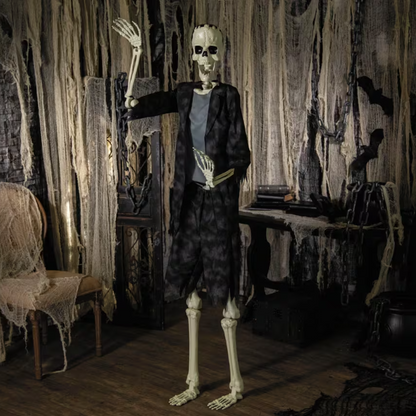 6 Ft Frankenstein Skeleton Posable halloween prop decoration