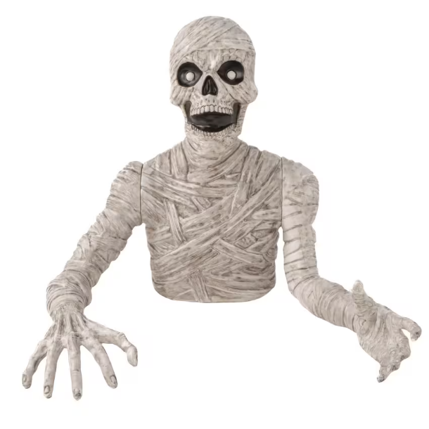 38" Graveyard Mummy GroundBreaker halloween prop