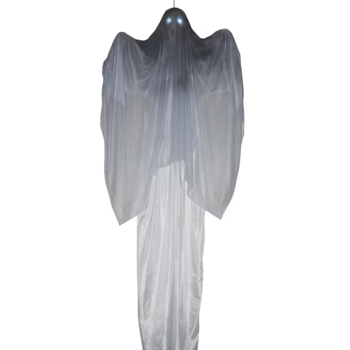 12 Ft Hanging Lighted Ghost halloween decoration