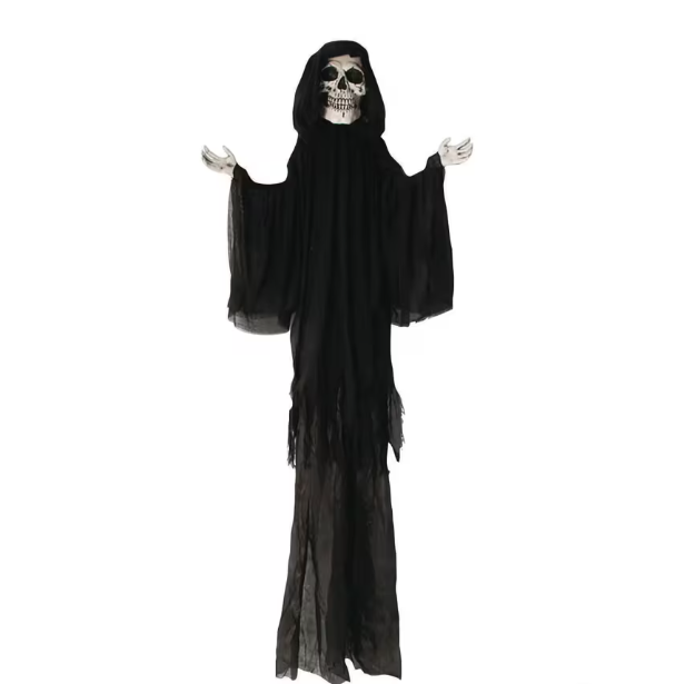 8 Ft Hanging Hooded Reaper