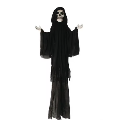 8 Ft Hanging Hooded Reaper