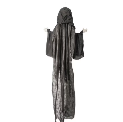 8 Ft Hanging Hooded Reaper