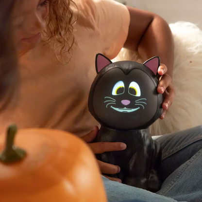 Eek the 3D Animated Black Cat Halloween Decoration