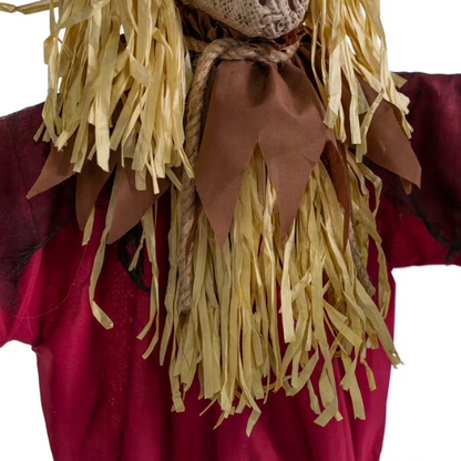 7 Ft. 10 in. Animated Light-Up Rising Scarecrow Halloween prop