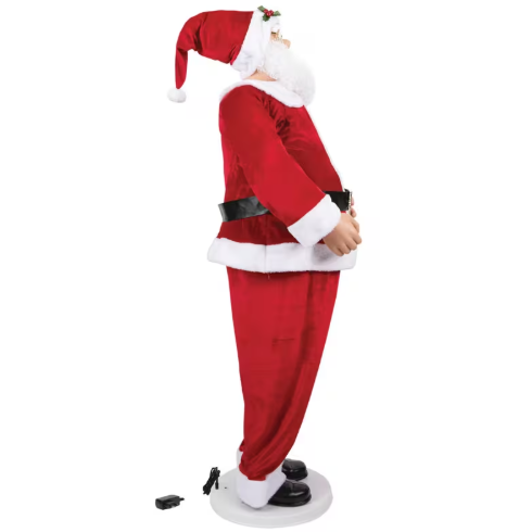 5 Ft Dancing Santa - Animated & Musical