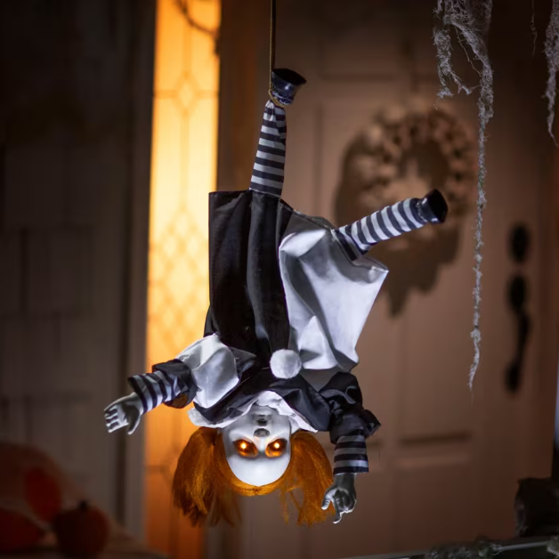 Talking Animated Upside Down Clown Doll