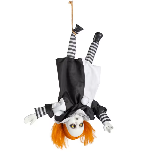Talking Animated Upside Down Clown Doll