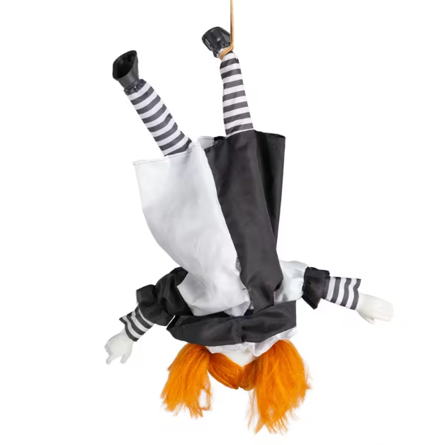 Talking Animated Upside Down Clown Doll