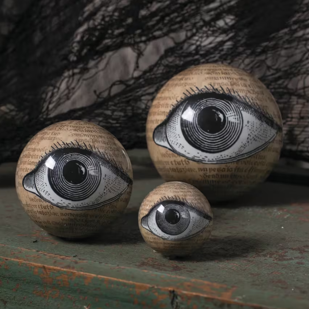 9 Pcs Set - Eyeball Orbs Halloween Decoration