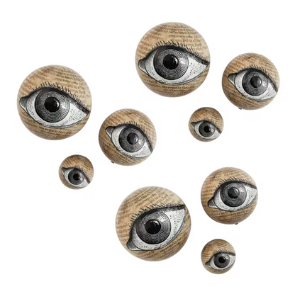 9 Pcs Set - Eyeball Orbs Halloween Decoration