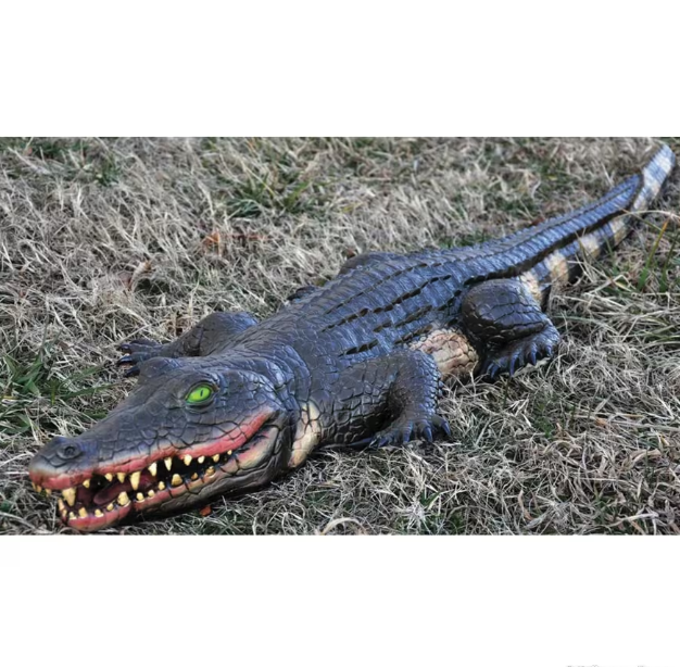 4 Ft swamp alligator Halloween prop