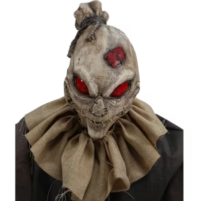 Halloween 2026 7 ft animated grim stalker scarecrow prop