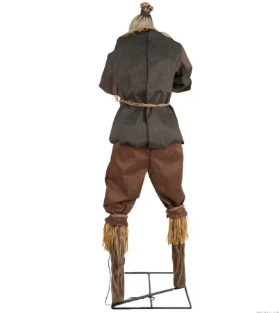 Halloween 2026 7 ft animated grim stalker scarecrow prop