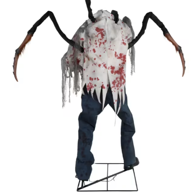 6 Ft. 10" Animated Spider Monster Dr. Fangor Halloween Decoration Prop