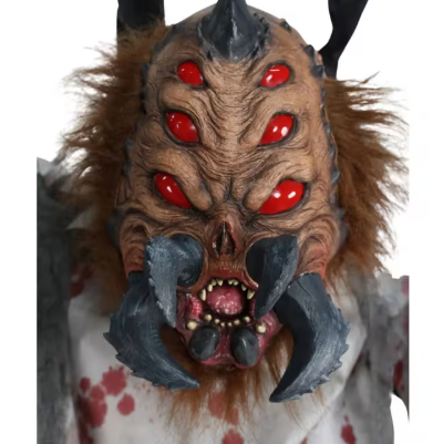 6 Ft. 10" Animated Spider Monster Dr. Fangor Halloween Decoration Prop