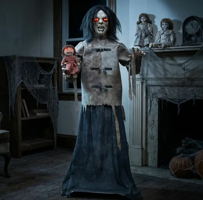 Halloween 2026 - 5 Ft Animated Maniac Mary Prop