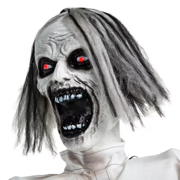 Halloween 2026 - 5 Ft. 6" Animated Standing Psych Patient Prop