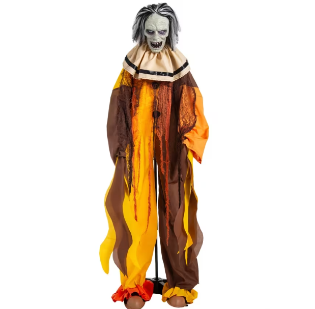 Halloween 2026 animated jump scare clown life Size prop