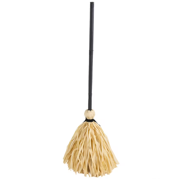 37" Animated Broom with Sound Halloween Decoration Hocus pocus practical magic