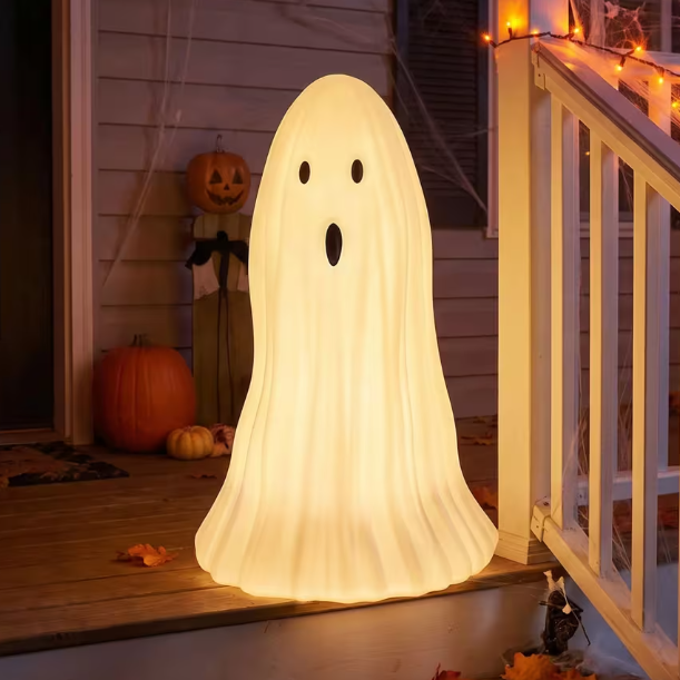 Halloween 2026 - 31" Surprise Ghost Lighted Blow Mold Decoration vintage look