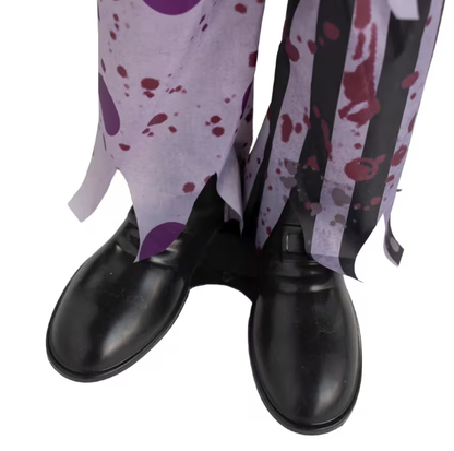 Halloween prop 37" Animated Talking Clown with Plate decoration
