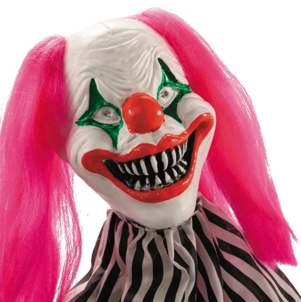 3 Ft  Animated Killer Clown Prop