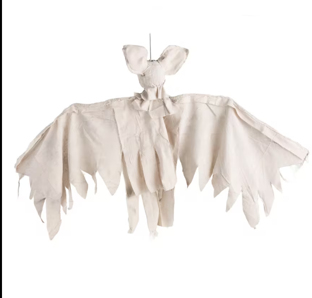 3 Ft Animated Hanging Bat Halloween Decoration Prop