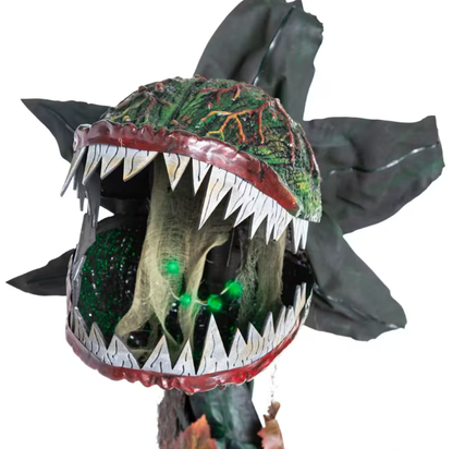 Halloween 2026 - 6 Ft Talking Carnivorous Plant  Animated Prop Decor Little Shop of Horrors