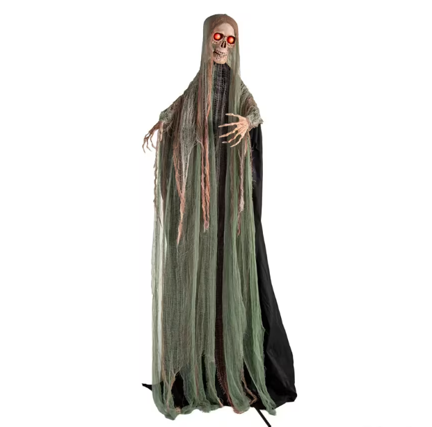 Giant 7 Ft Swaying Skeleton Animated Halloween Prop decoration
