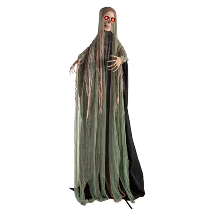 Giant 7 Ft Swaying Skeleton Animated Halloween Prop decoration