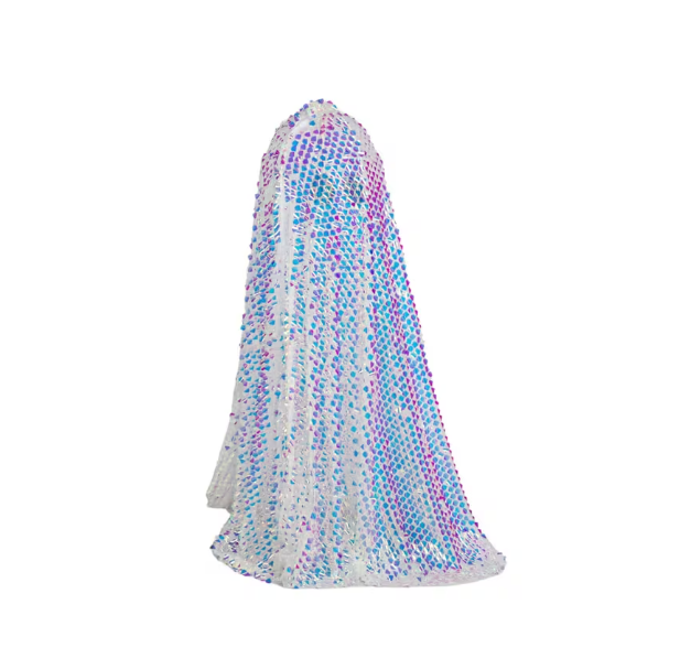 Halloween 2026 - 46" Disco Mosaic Ghost Halloween Decoration