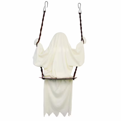 Halloween 2026 - 48" Ghost on a Swing Hanging Decoration