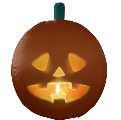 Halloween 2026 - 5 Ft. Jabberin' Jack Animated Jack O Lantern Projection Inflatable