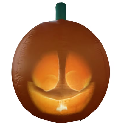 Halloween 2026 - 5 Ft. Jabberin' Jack Animated Jack O Lantern Projection Inflatable