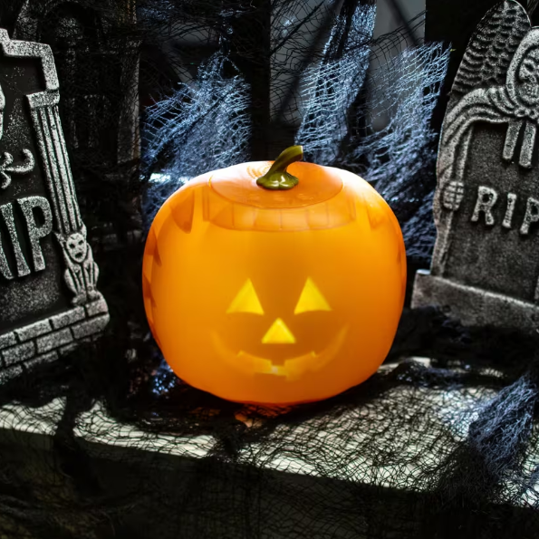 Jabberin’ Jack 3D Animated Projection Jack O Lantern Halloween Decoration