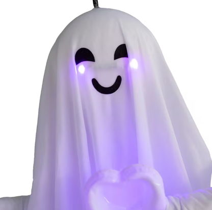 Halloween 2026 - 47" Light-Up Hands in Heart Shape Talking Ghost Decoration